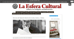 Desktop Screenshot of laesferacultural.com